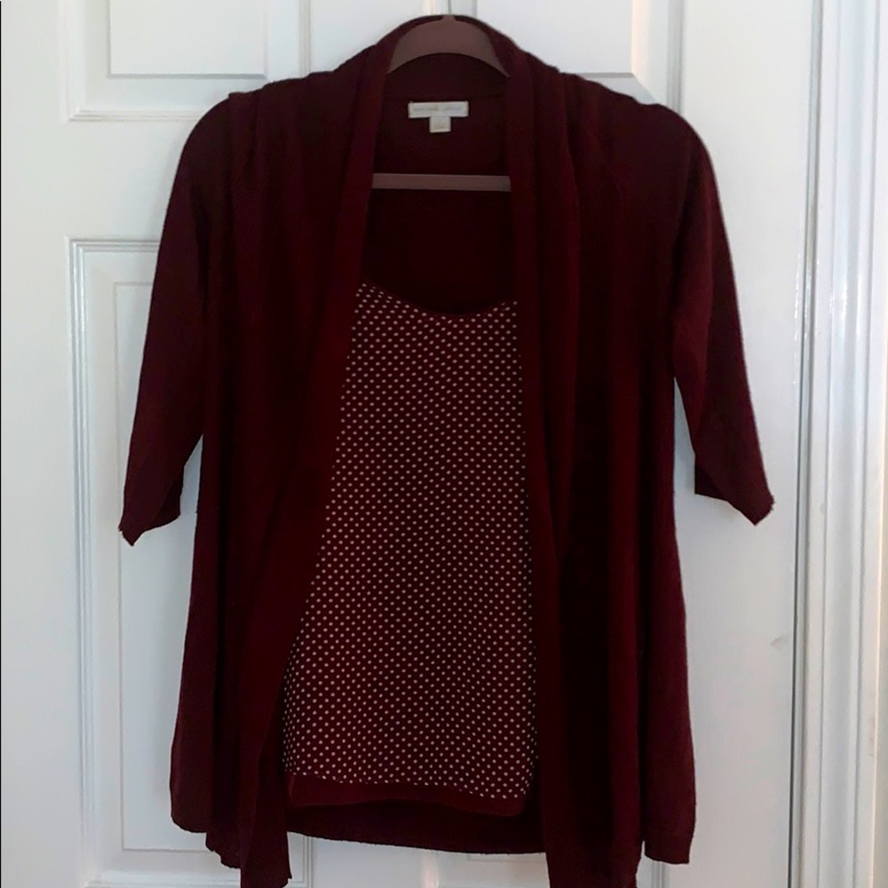 Cardigan and Top
